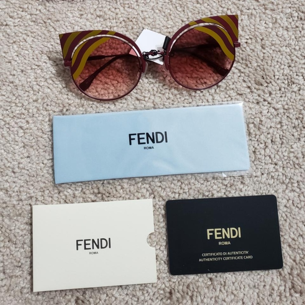 Fendi cat-eye Tinted w/ Tags Sunglasses
